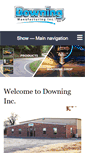 Mobile Screenshot of downinginc.com